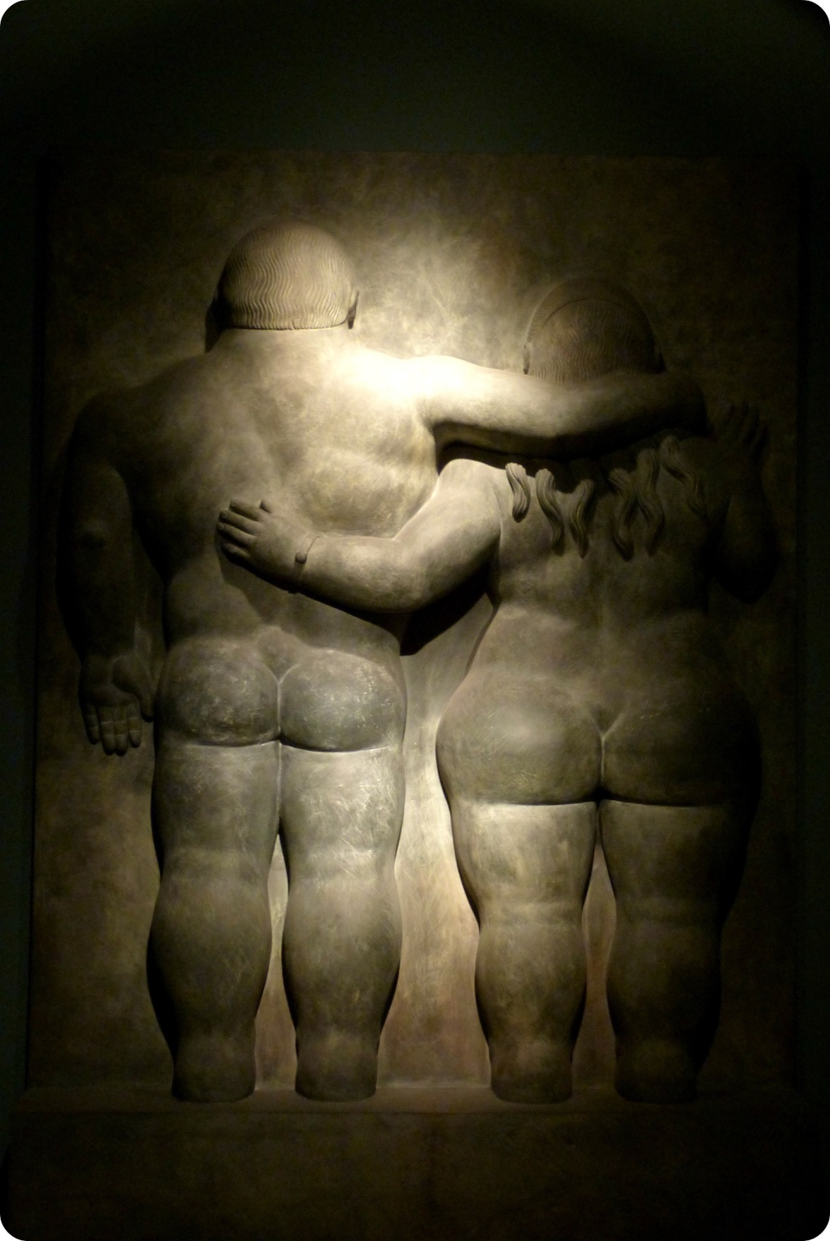 museo Botero sculpture couple Bogotá